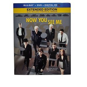 Now You See Me [Blu-ray + DVD + Digital] Extended Edition